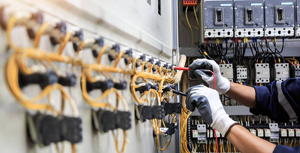 Professional Electrician technician working in East Providence, RI